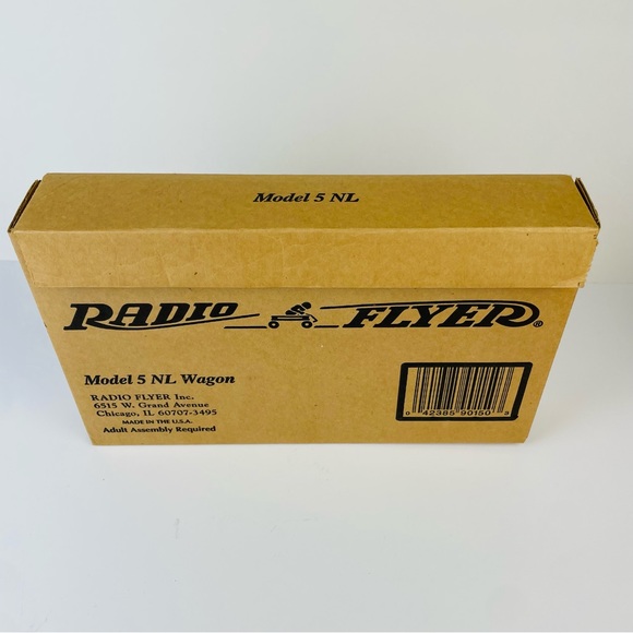 Radio Flyer Model 5 NL  Red Wagon ‘All State Insurance’ Edition Made In USA - Picture 4 of 7